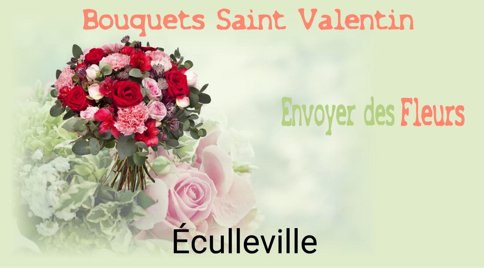 Roses de Saint-Valentin livrées à Éculleville